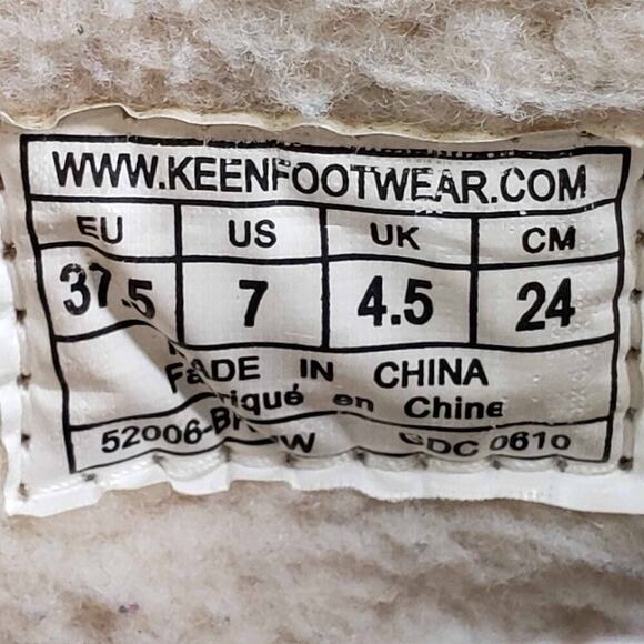 Keen Hoodoo Snow Boots Adult Womens Size 7 Insulated Waterproof Slip On Zip - Picture 9 of 10